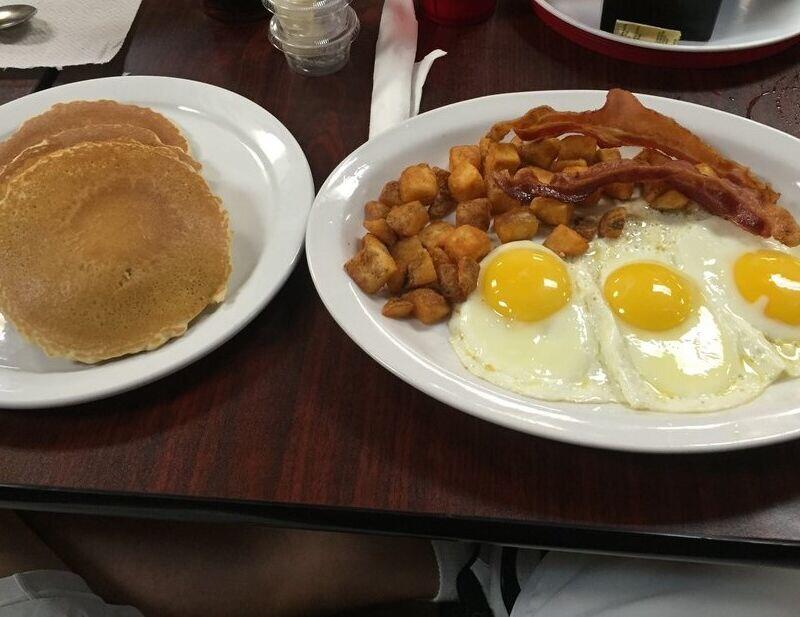 BTX1) Five Mini Pancakes Breakfast