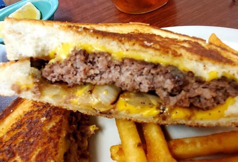 Patty Melt Deluxe Sandwich