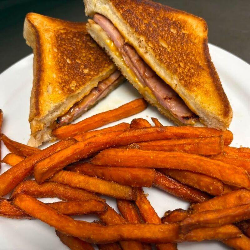 Grilled Ham & Cheese Sandwich