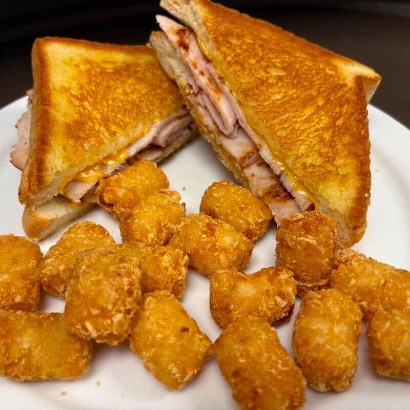 Grilled Turkey & Cheese Sandwich