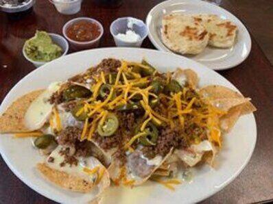 Ground Beef Nachos APPETIZER 
