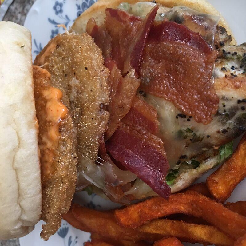 TX 8)Fried Green Tomato Chicken