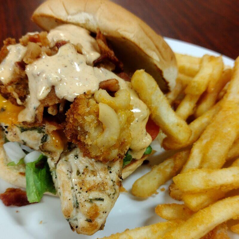 TX 9)Mac and Cheese Chicken